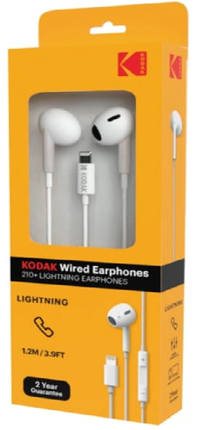 KODAK 210 LIGHTNING KABLOLU KULAKLIK 1,2 MT