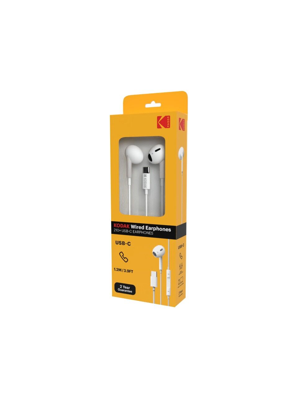 KODAK 210 - TYPE C KABLOLU KULAKLIK - 1.2 M