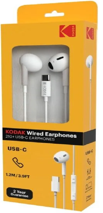 KODAK 210 - TYPE C KABLOLU KULAKLIK - 1.2 M