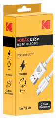 KODAK MİKRO USB KABLO (1MT)
