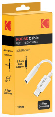 KODAK İPHONE İÇİN AUX - LİGHTNİNG KABLO - 11 CM