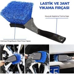 Michelin MC3509 Oto Lastik ve Jant Yıkama Fırçası