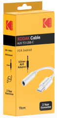 KODAK ANDROİD  İÇİN AUX - TYPE C KABLO - 11 CM