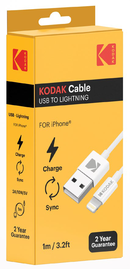 KODAK USB -LİGHTNİNG KABLO (1M)