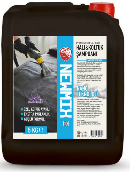 NEWMIX HALI&KOLTUK YIKAMA ŞAMPUANI (5KG MAKİNA)