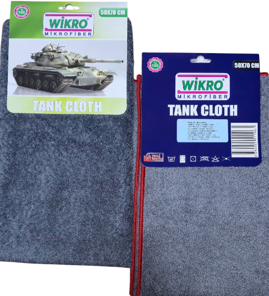 WIK TANK HAVLU BEZ (OVERLOKLU) 50X70