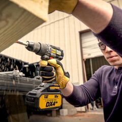 CAT DX12.2 18Volt/4.0Ah Li-ion Çift Akülü Kömürsüz Profesyonel Şarjlı Darbeli Matkap