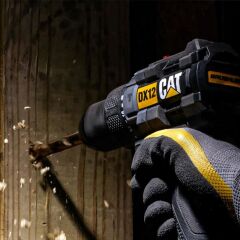 CAT DX12.2 18Volt/4.0Ah Li-ion Çift Akülü Kömürsüz Profesyonel Şarjlı Darbeli Matkap