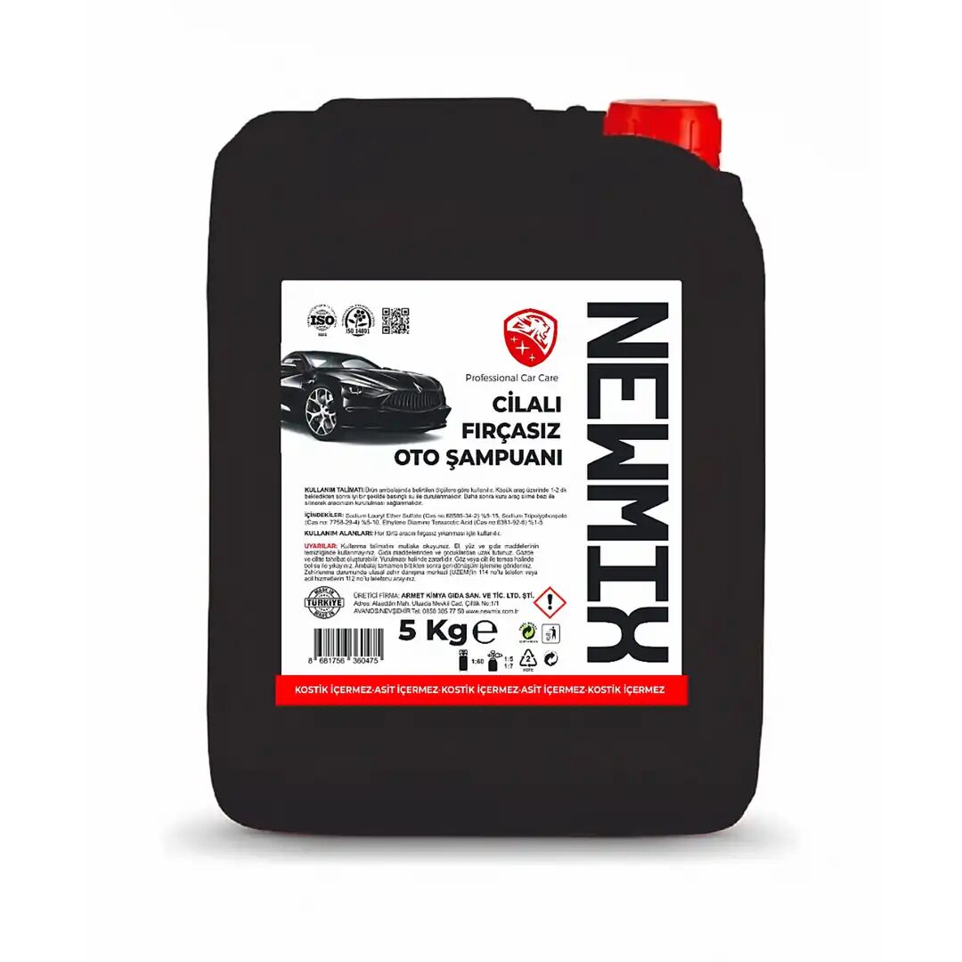 Nwm Cilalı Fırçasız Şampuan 1/60 (5Kg)