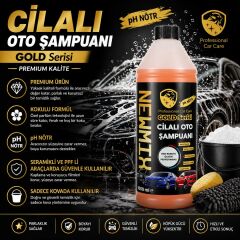 Nwm Gold Serisi Cilalı Oto Şampuan 1/60 (1Lt)