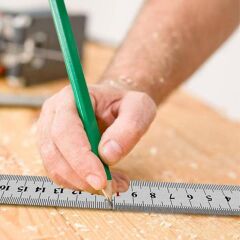 WORKPRO WP265001 30CM/12’’ Paslanmaz Çelik Cetvel