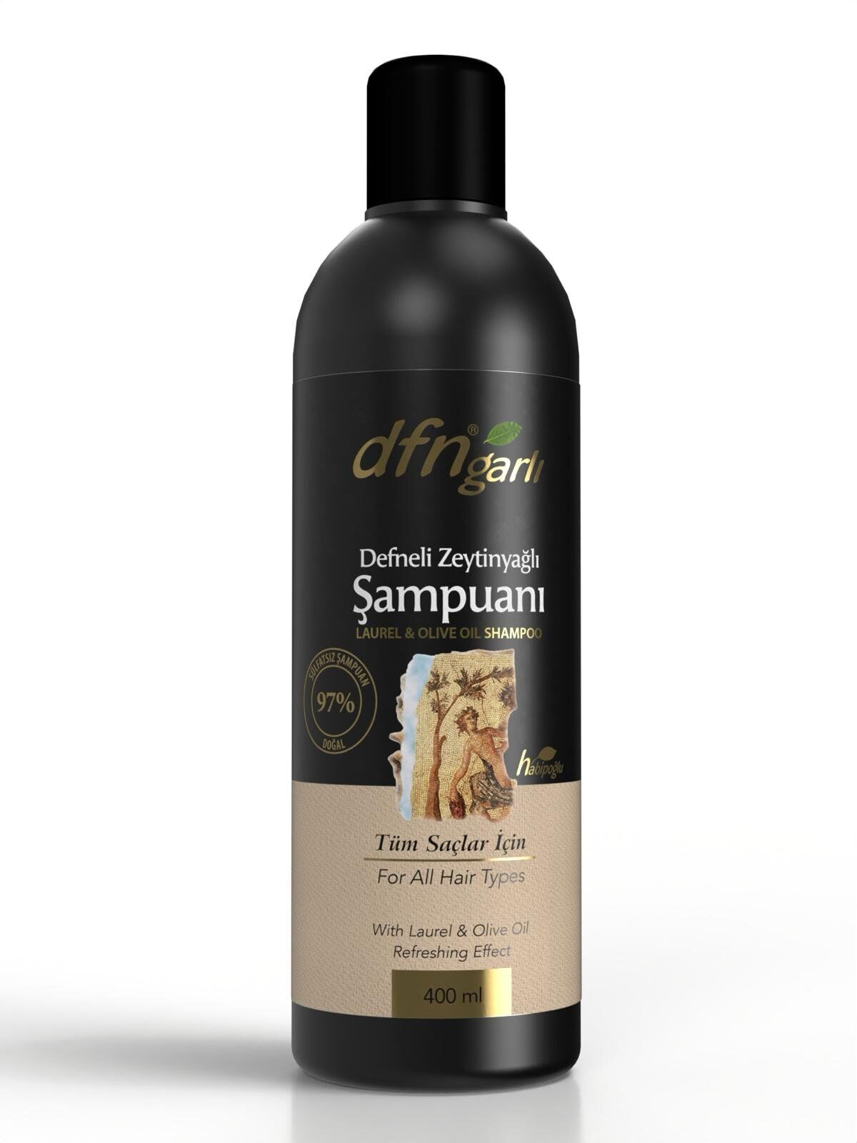 400 Ml Dfn Garlı - Defneli Zeytinyağlı Şampuan