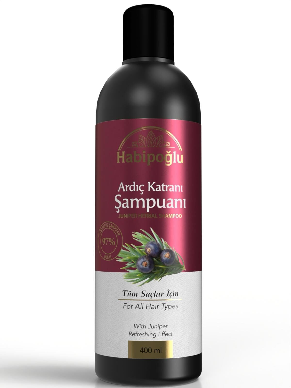 400 Ml Habipoğlu - Ardıç Katranı Şampuanı