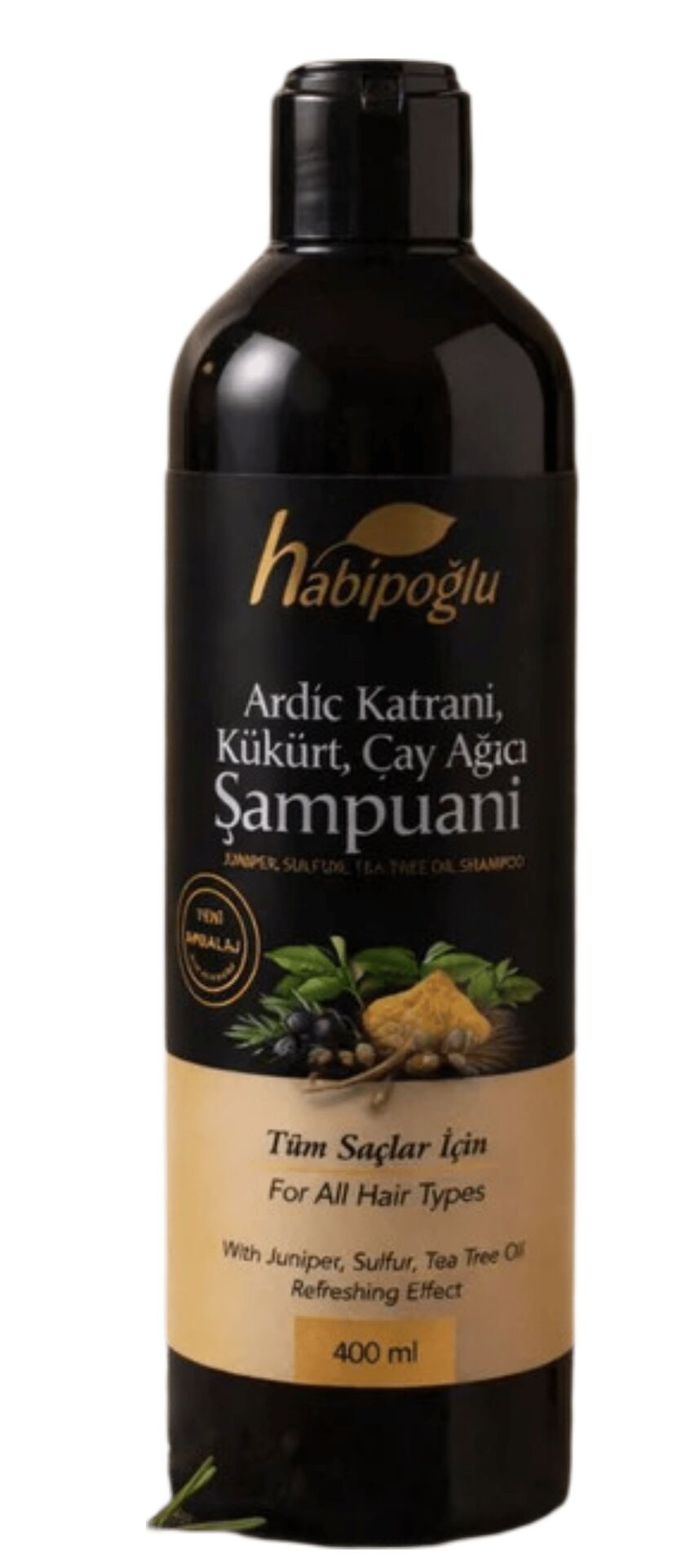 400Ml  Habipoğlu-Ardıçk&Kükürt&Çayağacı Şamp