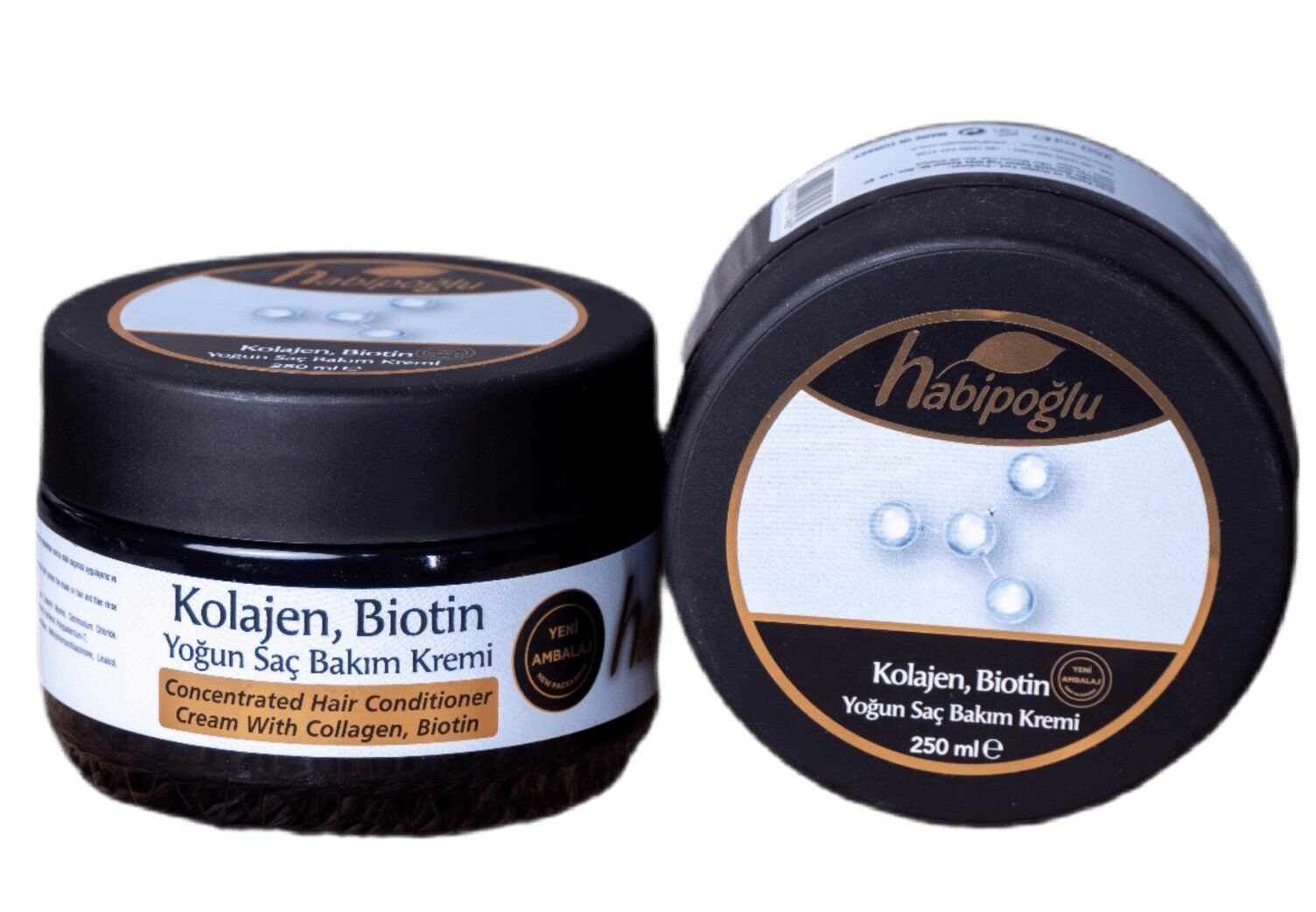 250 Ml Habipoğlu - Kolojen-Biotin  Saç Bakım Kremi