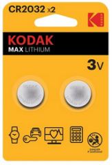 2Cr2032 Kodak 2 Adet Lityum Para Pil