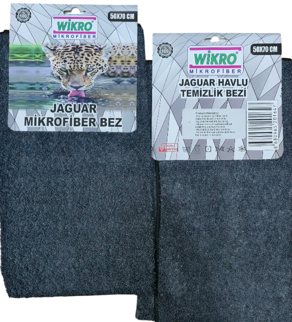 Wık Jaguar Overloklu M.Fiber Havlu (50X70)
