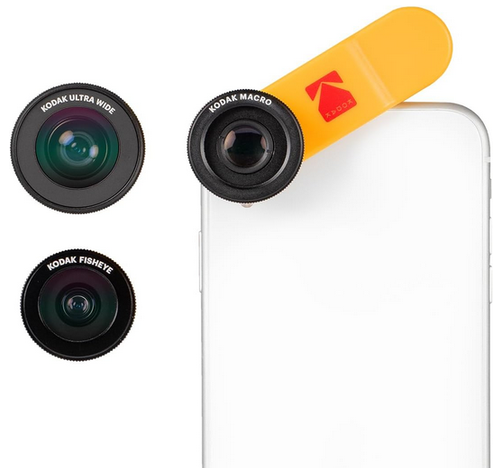 Kodak Akıllı Telefonlar İçin 3Lü Lens Seti