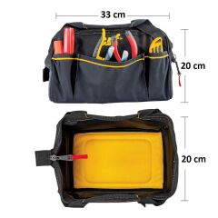 CAT DA980205 13'' Ağır Hizmet Bez Alet Takım Çantası