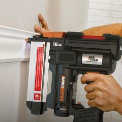 WORX WX842.9 20Volt 15-50mm Profesyonel Şarjlı Çivi Çakma Makinesi + 2700 Adet Yedek Çivi (Akü Dahil Değildir)