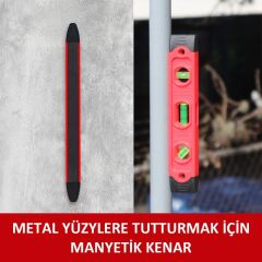 WORKPRO WP262026 225MM Manyetik Torpedo Su Terazisi