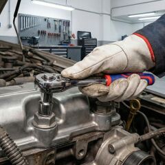 WORKPRO WP271008 3/8’’ Cr-V Profesyonel Cırcır Lokma Kolu