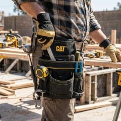 CAT DA980567 Çift Askı Kancalı Ağır Hizmet Bel Alet Çantası