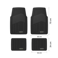 Michelin MC33856 Tüm Araçlara Uyumlu 4 Parça Üniversal 3D Havuzlu Oto Paspas