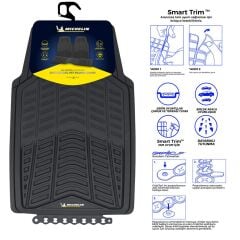 Michelin MC33863 Tüm Araçlara Uyumlu 3 Parça Üniversal 3D Havuzlu Oto Paspas