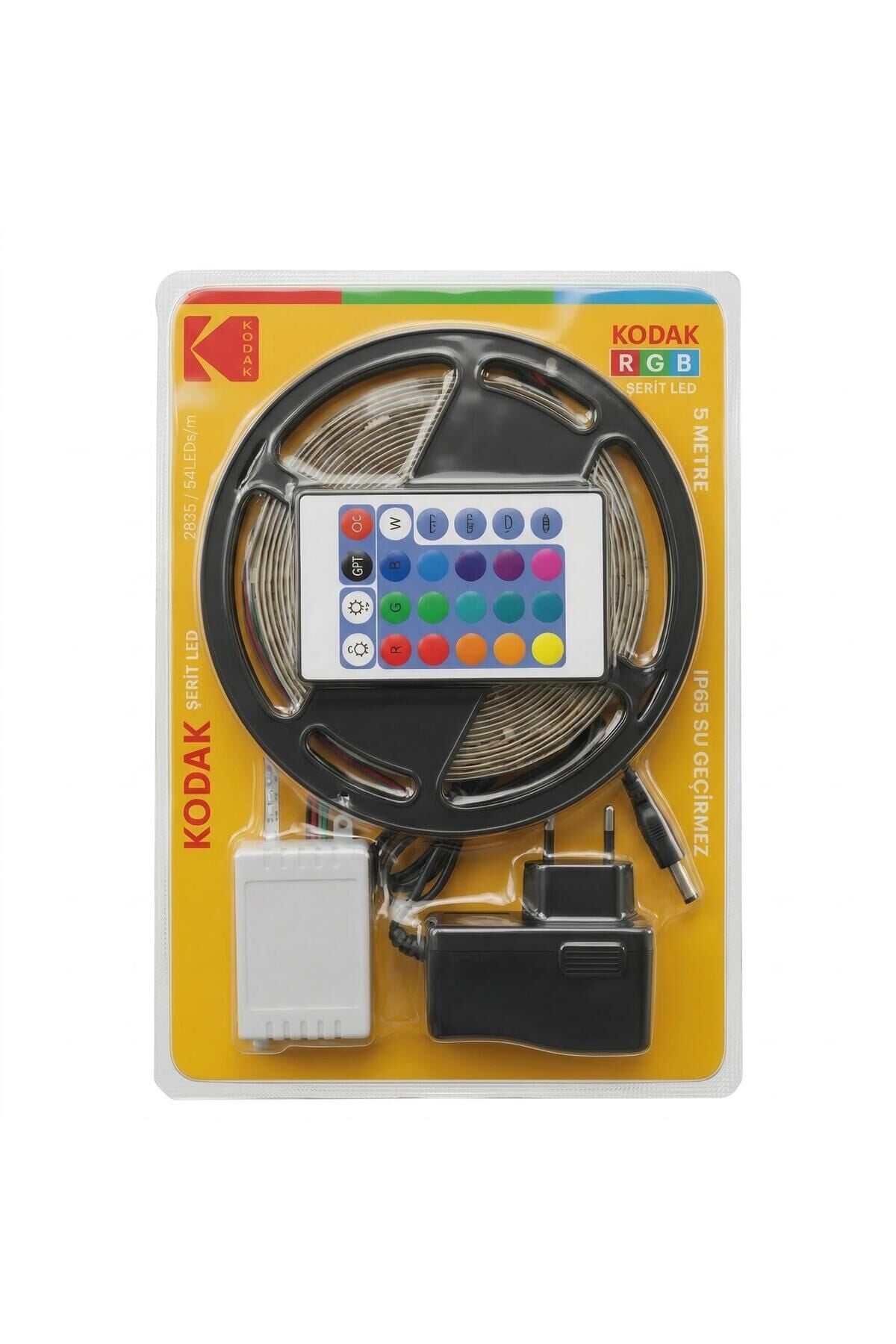 KODAK 2835 5 Metre Şerit Led IP65 Rgb