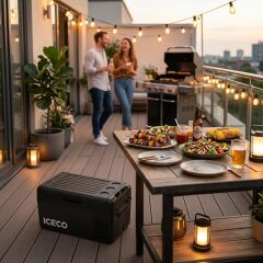 ICECO MCD20B 12/24Volt 20 Litre Kompresörlü Oto Buzdolabı/Dondurucu + Buz Kaseti