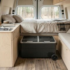 ICECO MCD75D 12/24Volt 75 Litre Kompresörlü Çift Bölmeli Tekerlekli Outdoor Oto Buzdolabı/Dondurucu