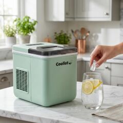Coolist CLK2BM 12/24Volt/ 220Volt 1.3 Litre Kompresörlü Otomatik Buz Yapma Makinesi