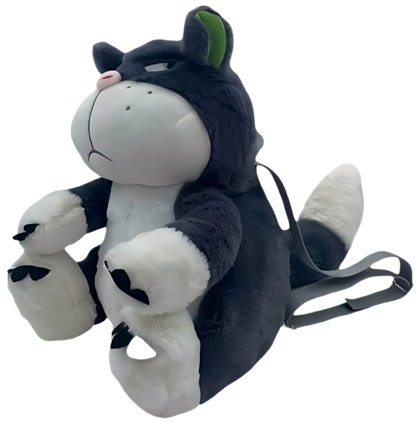 ASABİ SABRİ KIZGIN KEDİ 40 CM