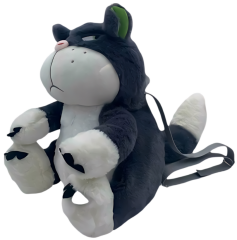 ASABİ SABRİ KIZGIN KEDİ 40 CM