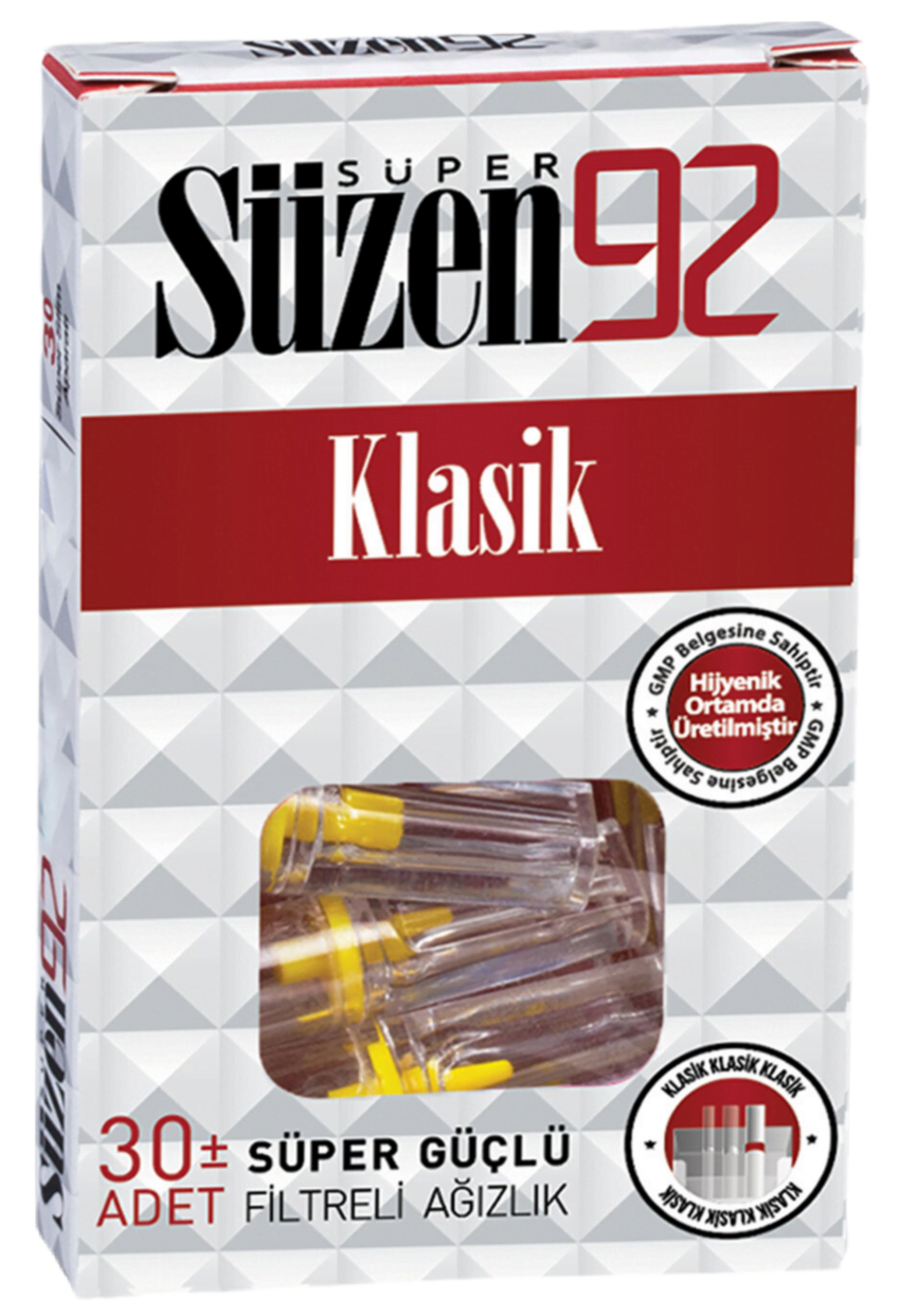 SÜZEN 92 SIGARA FİLTRESİ 30 LU