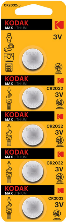 5CR2032 KODAK 5 ADET LİTYUM PARA PİL