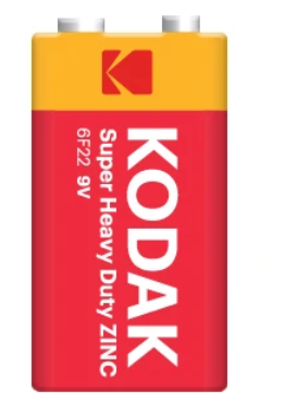 K9VZM-S1 KODAK 1 ADET ÇİNKO KARBON SHRİNK 9 VOLT PİL