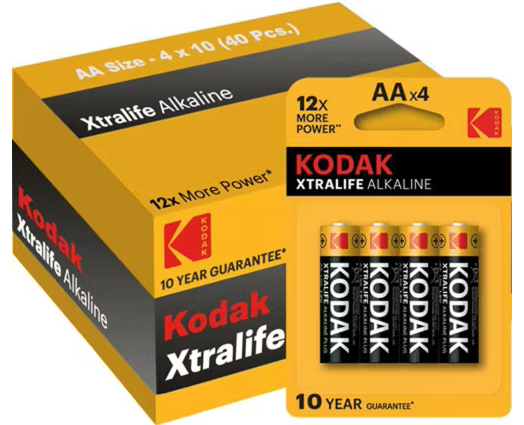 KAA-4 KODAK XTRALİFE 4 ADET ALKALİN KALEM PİL