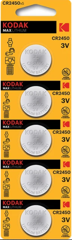 CR2450 KODAK 5 ADET LİTYUM PARA PİL