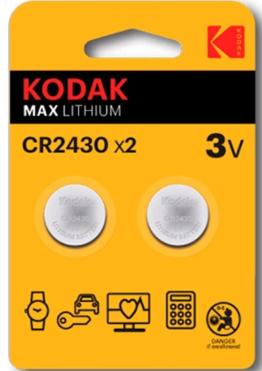 2CR2450 KODAK 2 ADET LİTYUM PARA PİL