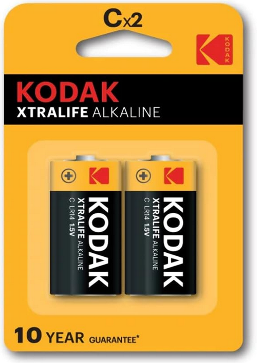 KC-2 KODAK XTRALİFE 2 ADET ALKALİN ORTA PİL