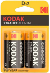 KD-2 KODAK XTRALİFE 2 ADET ALKALİN BÜYÜK PİL