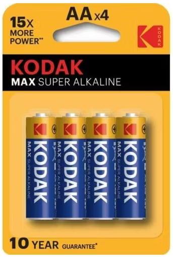 KAA-4 KODAK MAX 4 ADET ALKALİN KALEM PİL