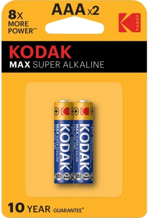 K3A-2 KODAK MAX 2 ADET ALKALİN İNCE PİL