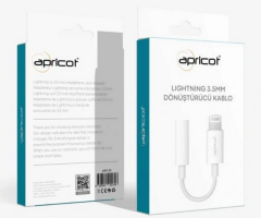 APC-01 BEYAZ 3.5MM (BT LİGHTNİNG ÇEVİRİCİ)