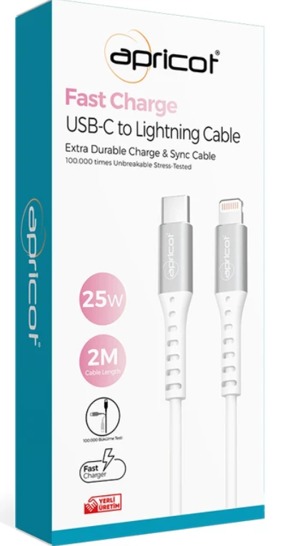 APC- S250L METAL TYPE-C TO LIGHTNING (27W 1M)