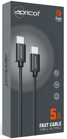 APC- PD560T TYPE-C TO TYPE-C (5AMP SİYAH)