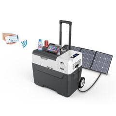 Acopower X40A 12/24/220Volt Akülü/Kablolu 40Litre Kompresörlü Outdoor Oto Buzdolabı