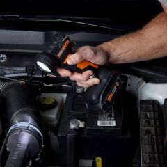 Worx WX025.9 20Volt 160/350 Lümen Profesyonel Çok Fonksiyonlu Led Fener (Akü Dahil Değildir)